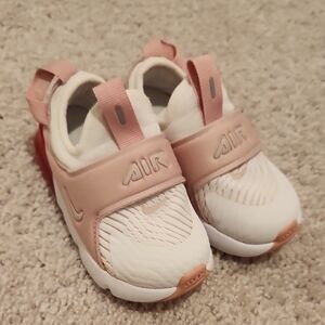 Kids Slip-On Shoes - Pink and White